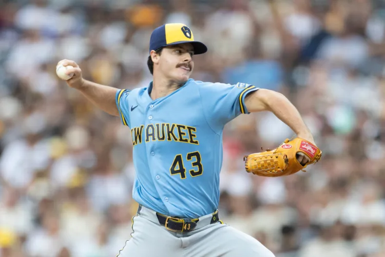 Merrill's 2-run homer and Miller's 30th save lead the Padres to a 3-2 win over the Brewers